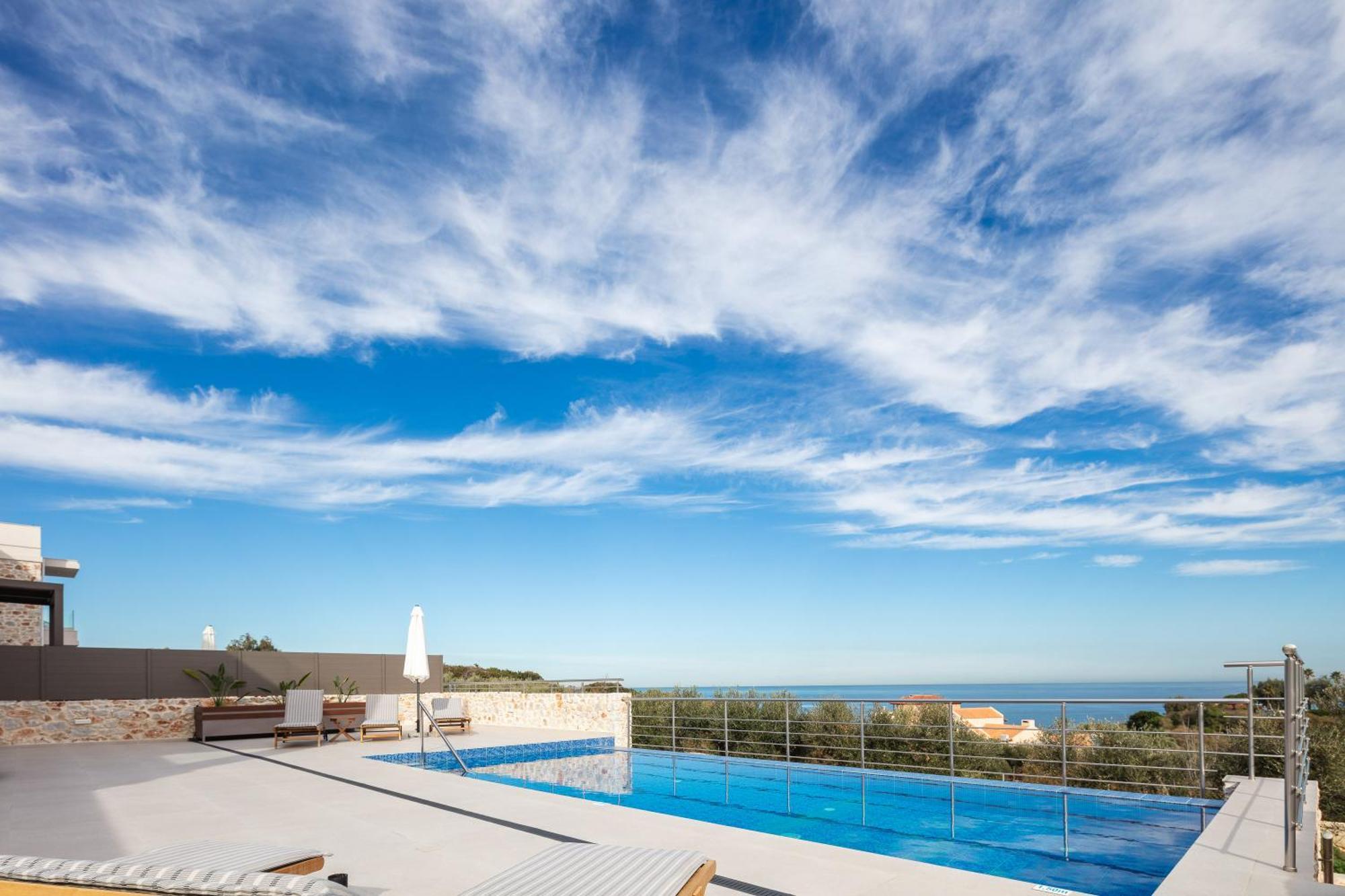 Oinolithos Luxury Villas Kalamaki  Ngoại thất bức ảnh