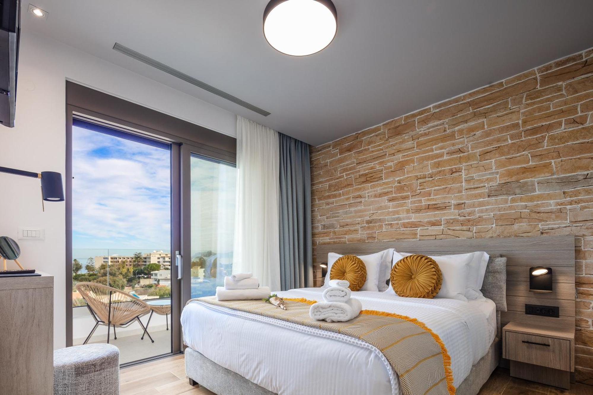 Oinolithos Luxury Villas Kalamaki  Ngoại thất bức ảnh