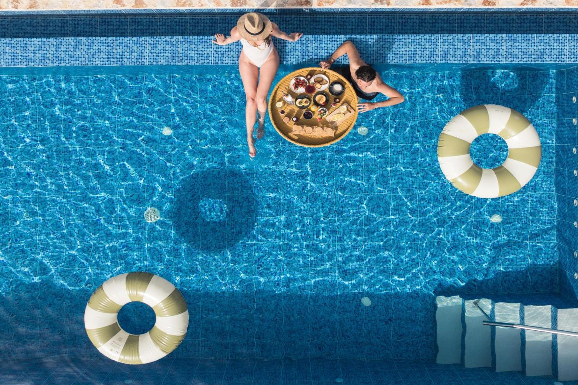 Oinolithos Luxury Villas Kalamaki  Ngoại thất bức ảnh